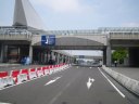 国際大通り パシフィコ横浜前交差点で右折